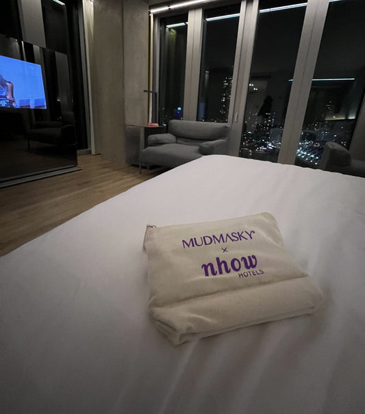 Gratis MUDMASKY skincare set bij nHow Rotterdam!