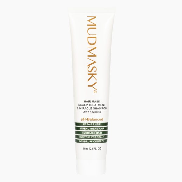 Hair Mask Scalp Treatment & Miracle Shampoo - 75ml (Droog beschadigd haar)
